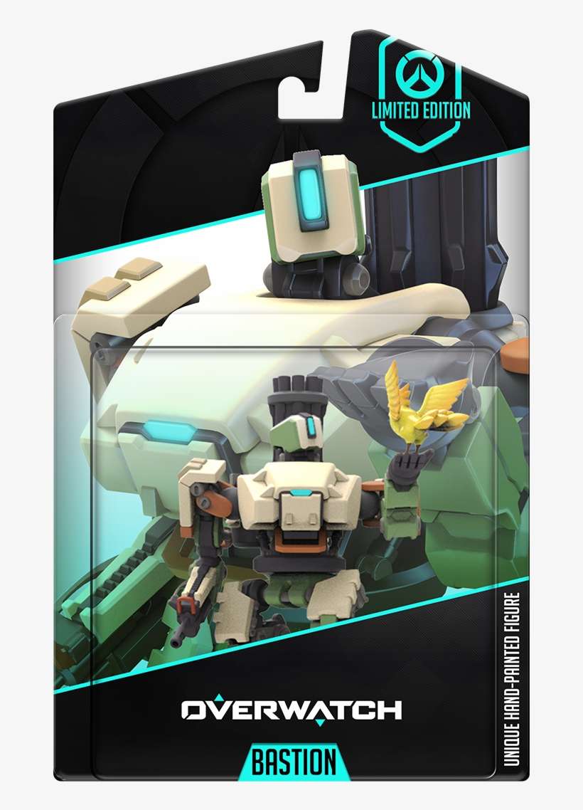 Bastion Overwatch Action Figure, transparent png download