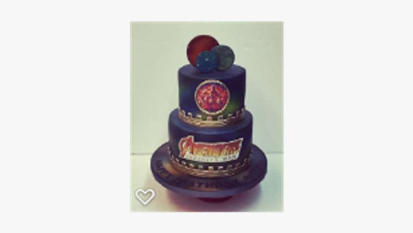 Avengers Infinity War Birthday Cake, transparent png download