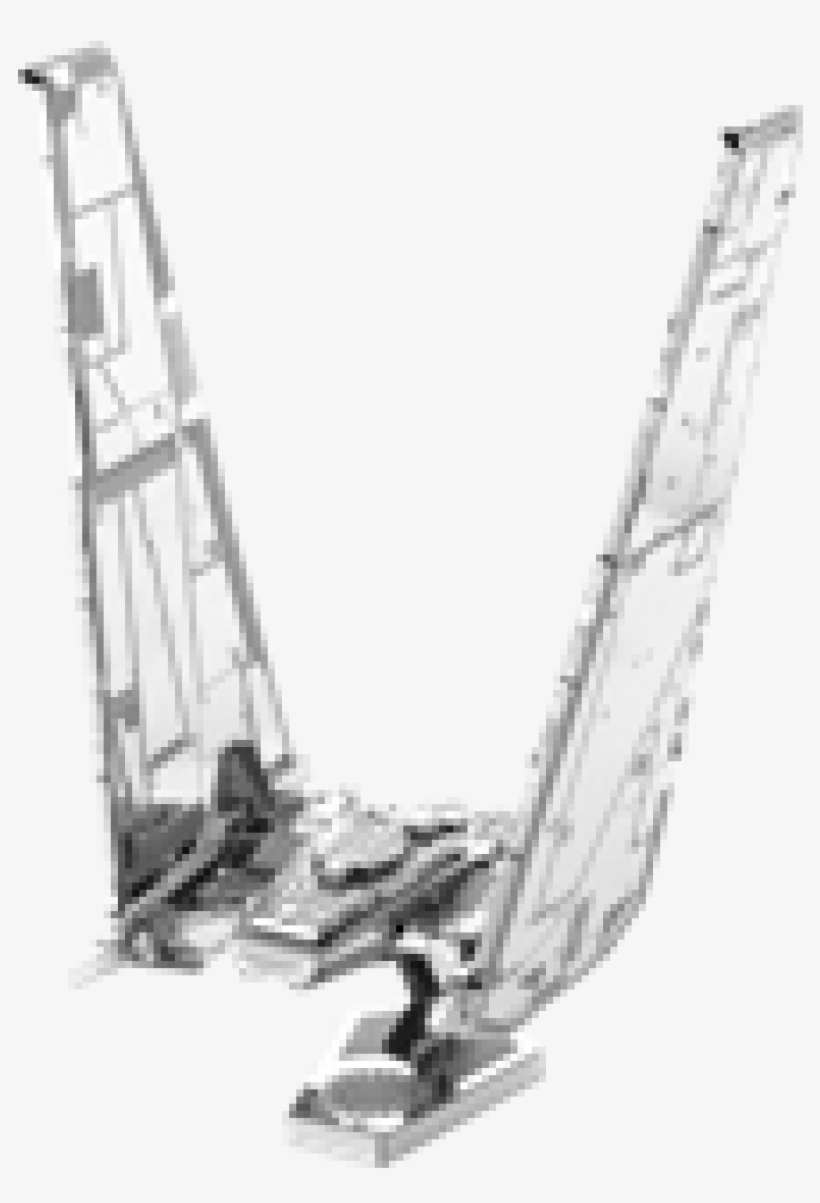 As Laser-cut Sheets Of Stainless Steel - Fascinations Metalearth Star Wars Kylo Ren Command, transparent png download