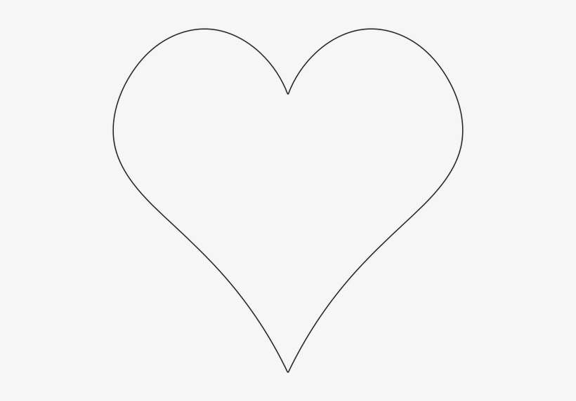 15 Vector Line Art Heart Images - Clip Art, transparent png download