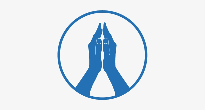 Praying Hands Icon Png, transparent png download