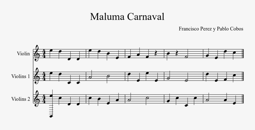 Print - Sheet Music, transparent png download
