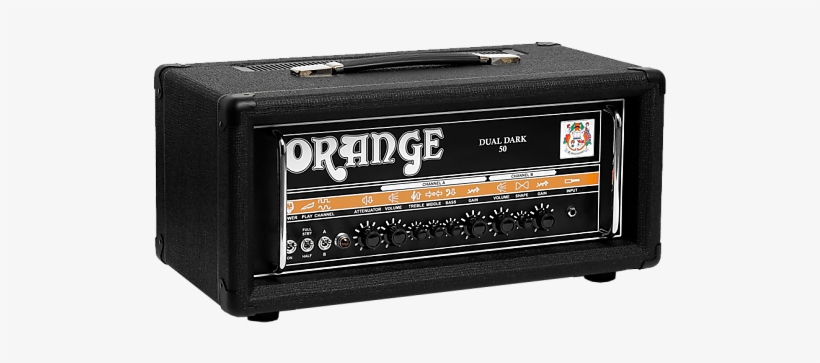 1 In Stock - Orange Dual Dark 100 Head Guitar Amp, transparent png download