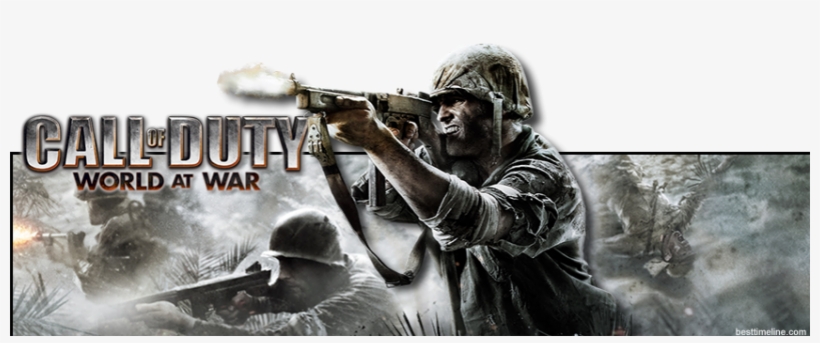 World At War Timeline Cover - Call Of Duty Ww2 Reveal Trailer, transparent png download