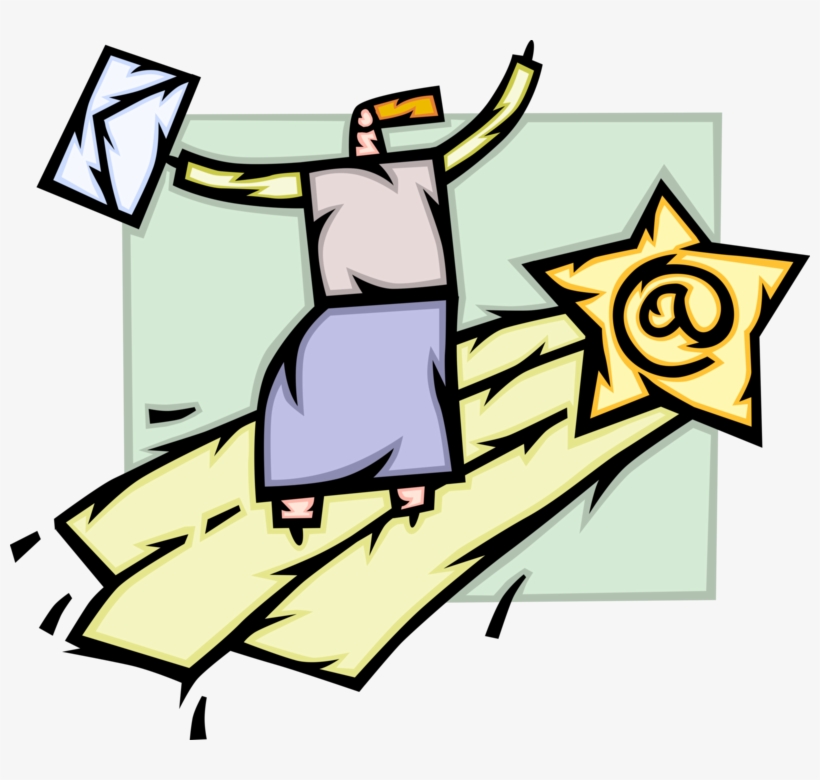 Vector Illustration Of Businesswoman Capitalizes On, transparent png download