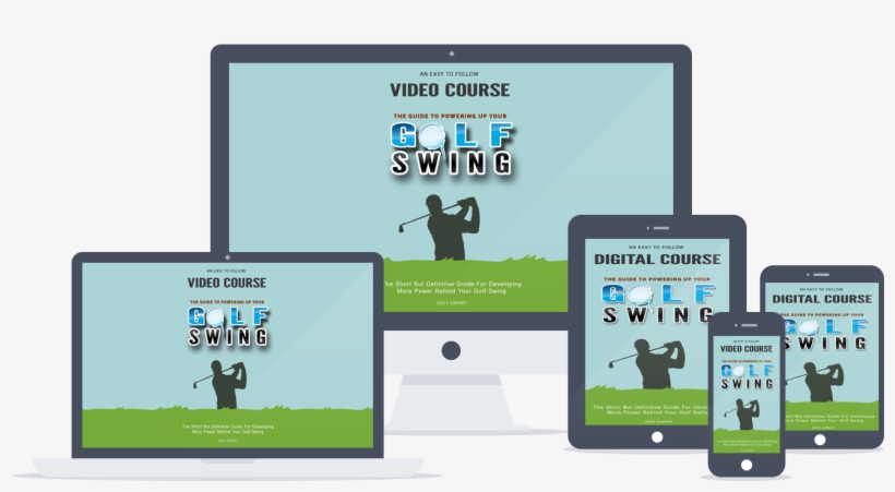 Golf Swing Improvement Plr Lead Magnet - Design, transparent png download