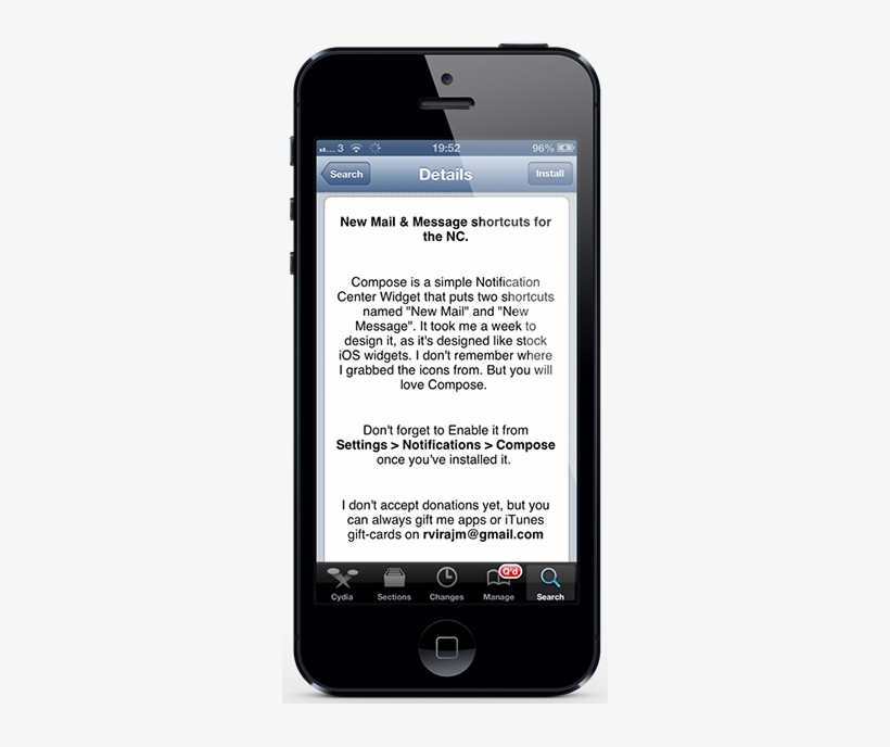 Compose Is Essentially An Extension Of That Native - Write An Email On Phone, transparent png download