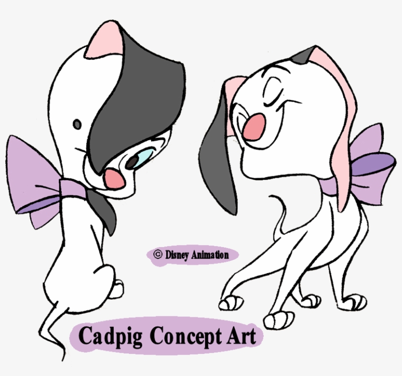 Concept Cadpig Art - 101 Dalmatians The Series Oc, transparent png download
