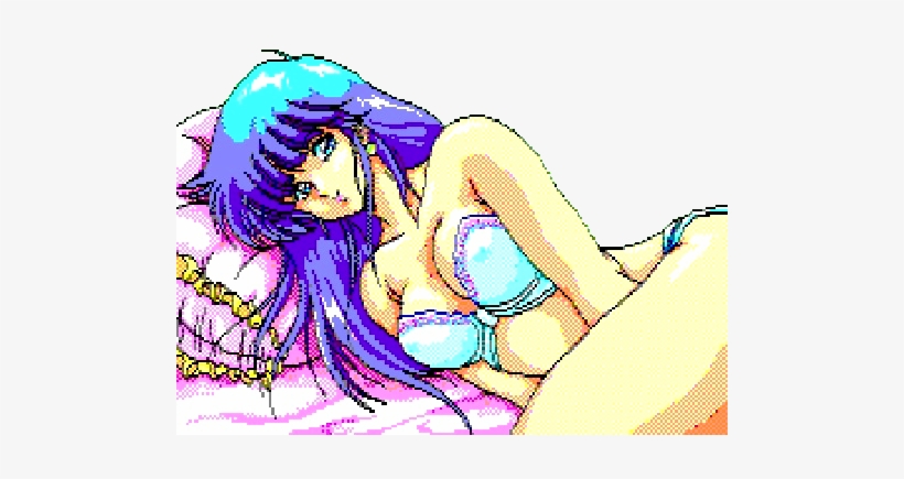 Aesthetic Pixel Girl Free Png Vaporwave Objects - Pixel, transparent png download