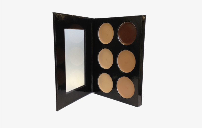 Mehron Mask Cover Makeup Palettes, Olive, 6 Shade - Prosthetic Makeup, transparent png download