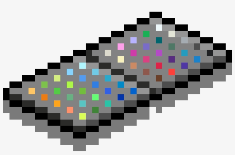 Makeup Palette - Pixel Art, transparent png download