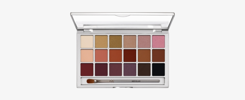 Kryolan Eye Shadow In An Elegant Mirror Palette With - Kryolan Eyeshadow Palette 18 Colors, transparent png download