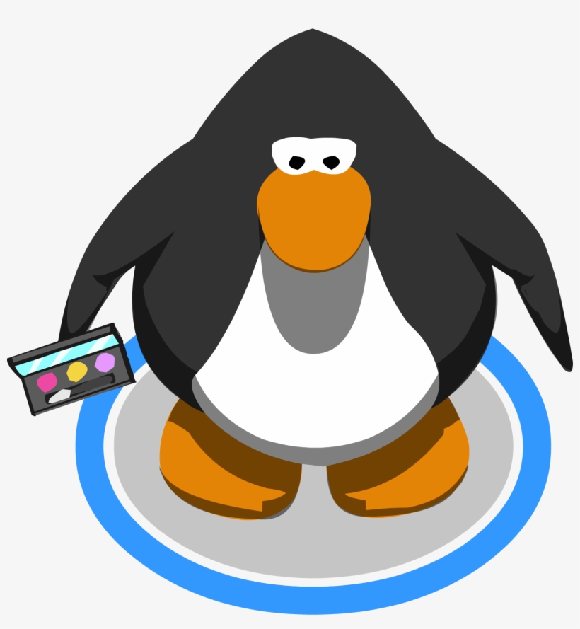 Makeup Palette Ingame Club Penguin Graduation Cap PNG Image