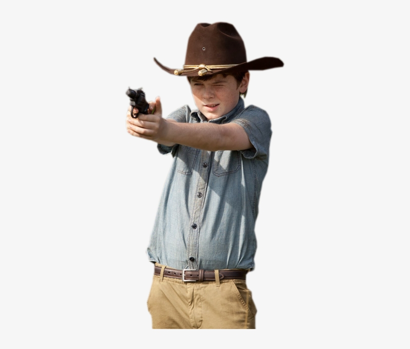 Pin By All Things Walking Dead On Carl Grimes - Carl Walking Dead Png, transparent png download
