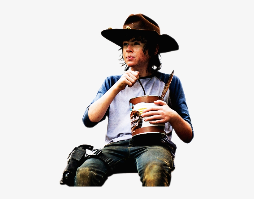 The Walking Dead And Carl Grimes Image - Carl Grimes, transparent png download