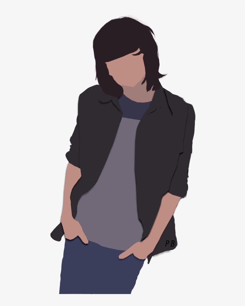 145 Images About 챈들러 릭 스 - De Carl De The Walking Dead 2015, transparent png download