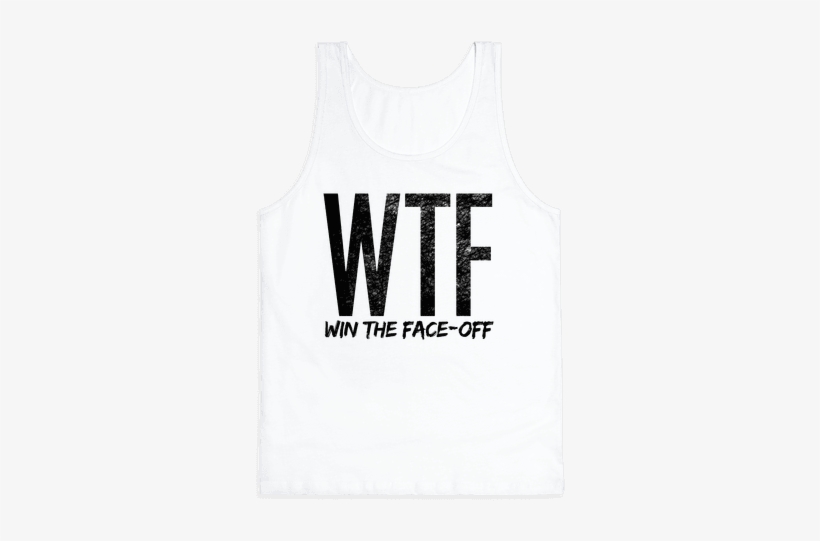 Wtf Tank Top - Ice Hockey, transparent png download