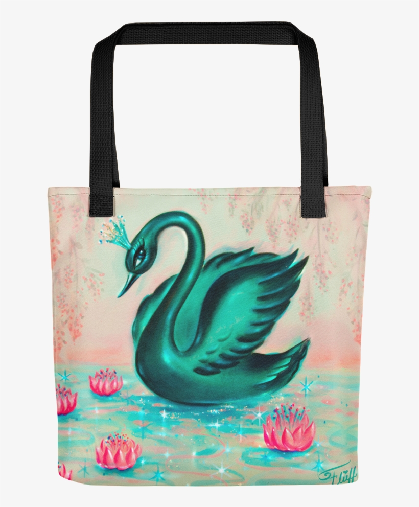 Black Swan • Tote Bag - Keep Looking. Quote - Tote Bags, transparent png download