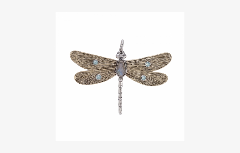 Transformative Dragonfly Pendant - Waxing Poetic Transformative Dragonfly Necklace, transparent png download