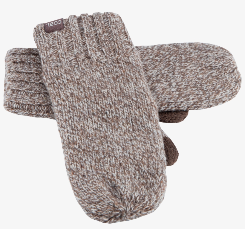 The Rowan Mitten - Coal The Rowan Mitt (brown Marl) Os::brown Marl, transparent png download