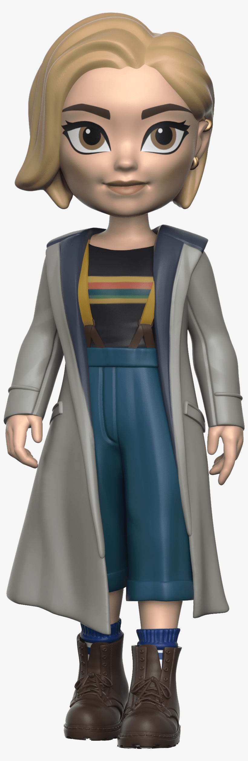 Funko Rock Candy: Doctor Who Thirteenth Doctor Collectible Figure | 5 Inch Stylized Vinyl Toy