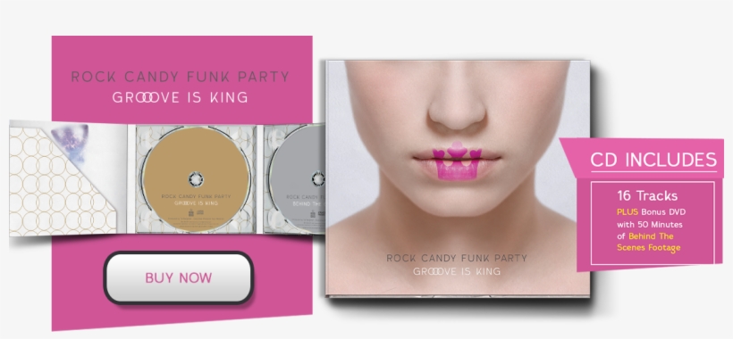 Los Angeles, Ca, June 29, - Grooove Is King - Rock Candy Funk Party - Cd + Dvd, transparent png download