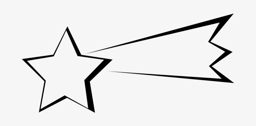 The Star Of Bethlehem Star Comet Christmas - Estrela De Belem Png, transparent png download