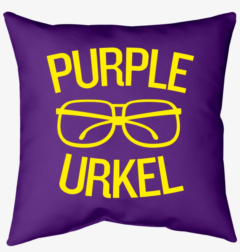 Purple Urkel Pillow By Upper Playground - Football, transparent png download