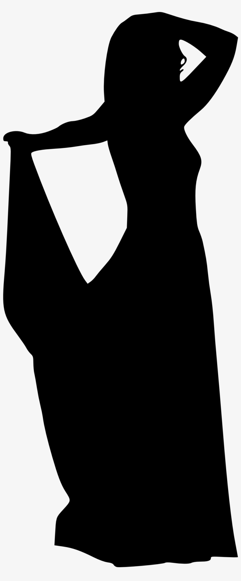 Woman Shopping Silhouette Png Download - Silhouette, transparent png download