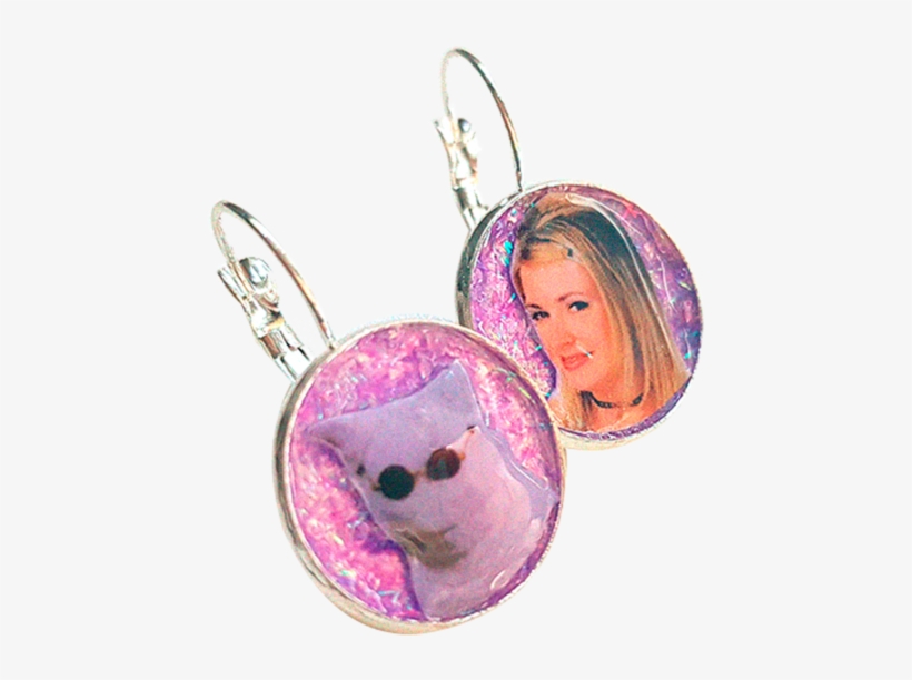 Sabrina Glitter Earring - Earrings, transparent png download