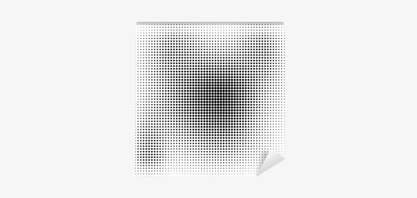 Halftone Dots Background Black And White Stylish Wall - Mesh, transparent png download