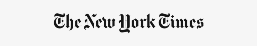 New York Times Nyt Black And White Logo - New York Times Acrostic Crosswords, transparent png download