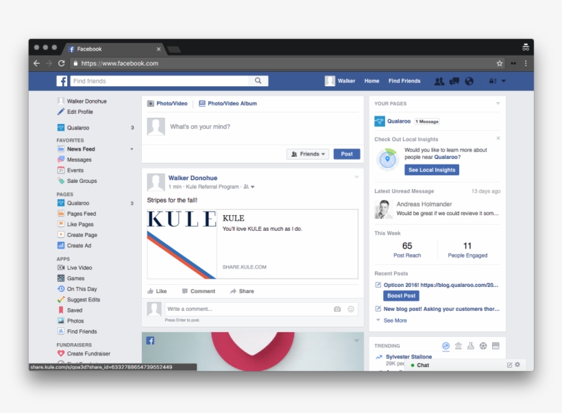 Facebook Referral Kule Referral Program - Referrals On Facebook, transparent png download