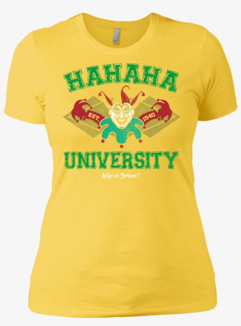 Hahaha University Women's Premium T-shirt - Clothing, transparent png download