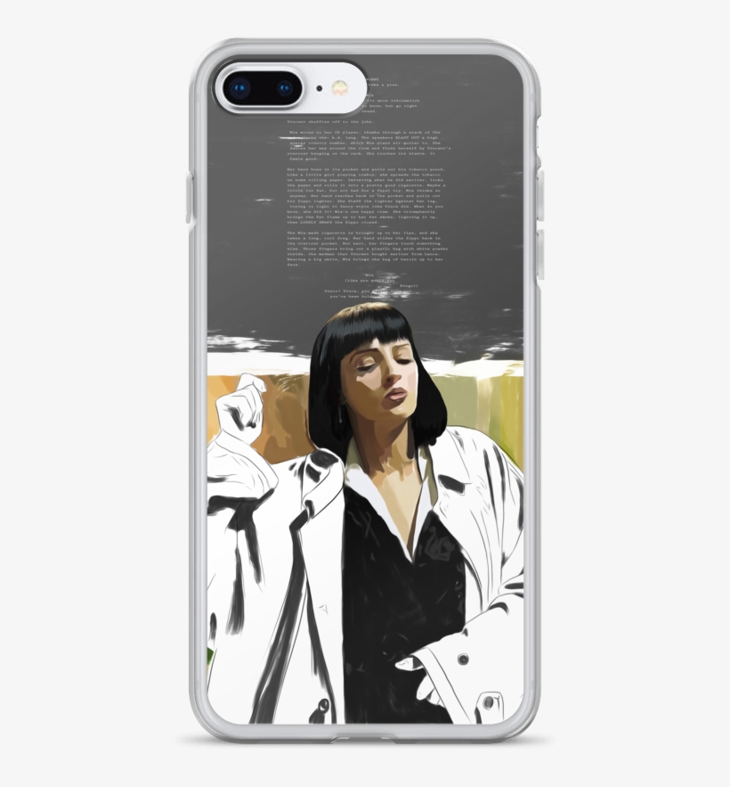 Iphone Case - Thurman Pulp Fiction, transparent png download