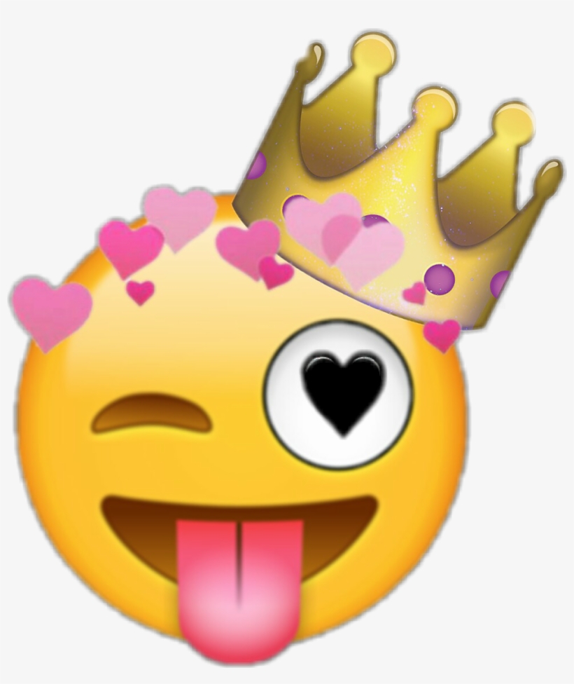 Emoji Crazy Tumblremoji Tumblr Heart Love Favouruteemoj, transparent png download