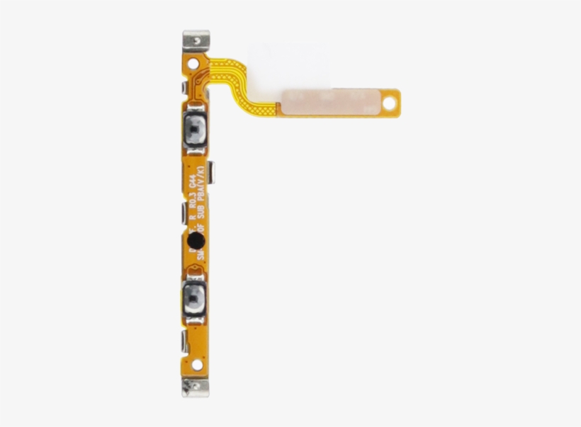 Samsung Galaxy J7 Pro Volume Buttons Flex Cable - Samsung Galaxy J7 Pro, transparent png download