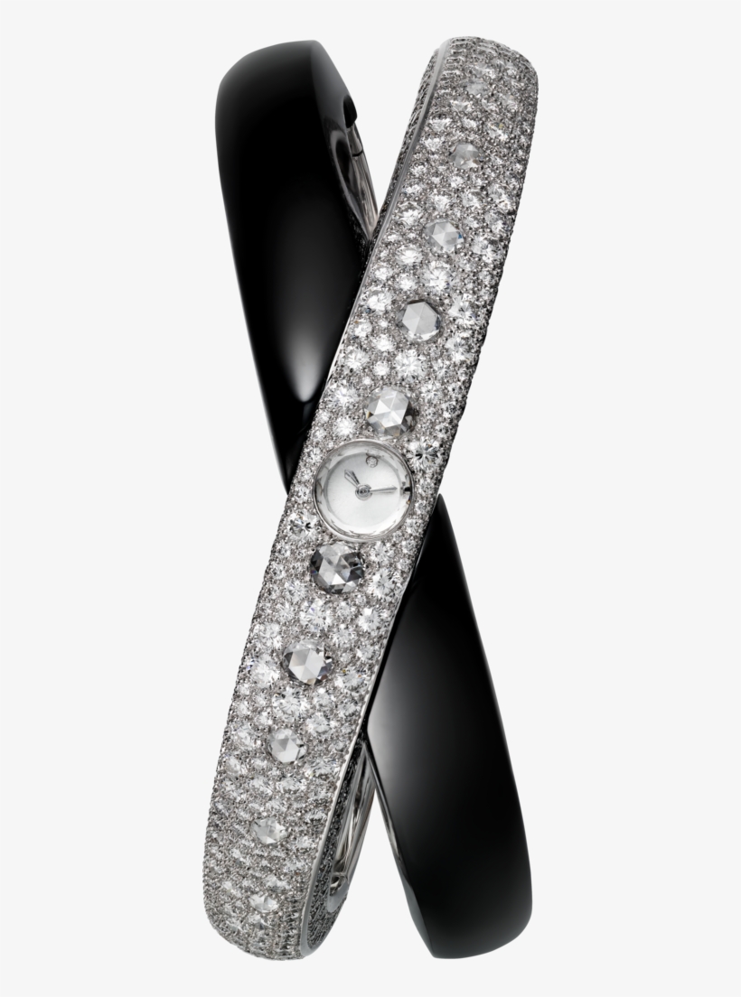 High Jewellery Rings Of Saturn Décor Visible Hour Watch18k - Jewellery, transparent png download
