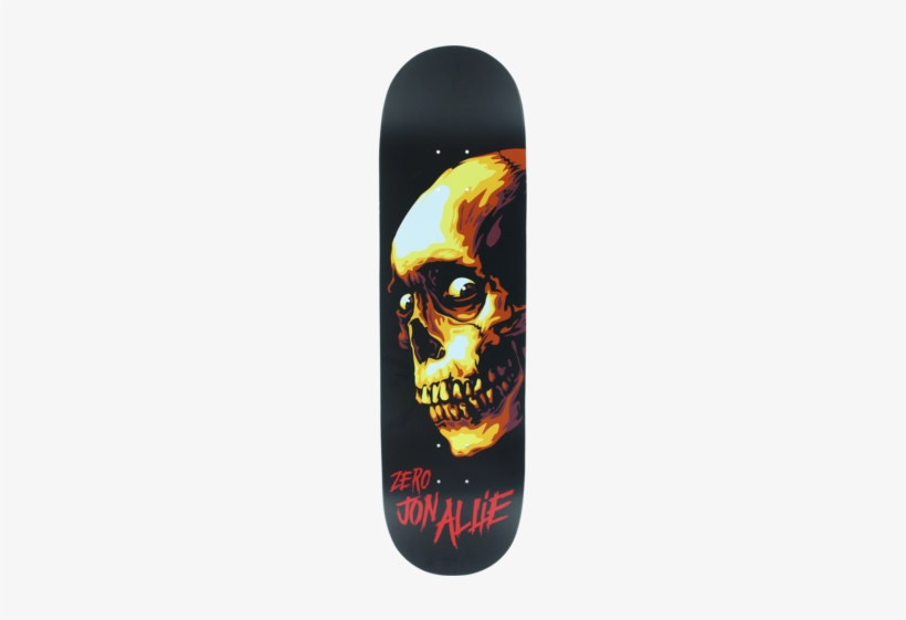 Zero Allie Evil Dead Skateboard Deck - Zero Evil Dead R7 Skateboard Deck - Jon Allie - 8.5, transparent png download