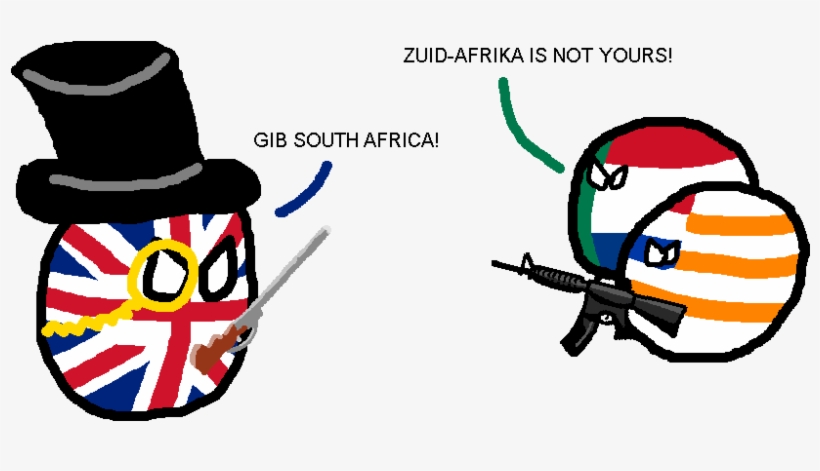 Transparent Library Boer Wars Polandball Wiki - Second Boer War, transparent png download