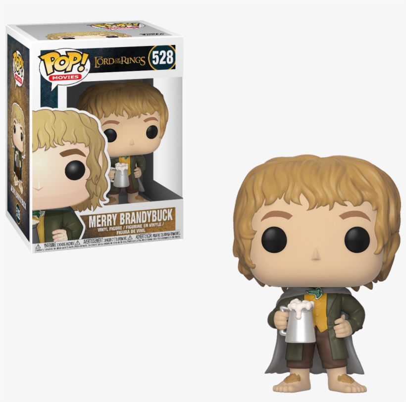 Lord Of The Rings Merry Funko Pop Vinyl - Lord Of The Rings Pop, transparent png download