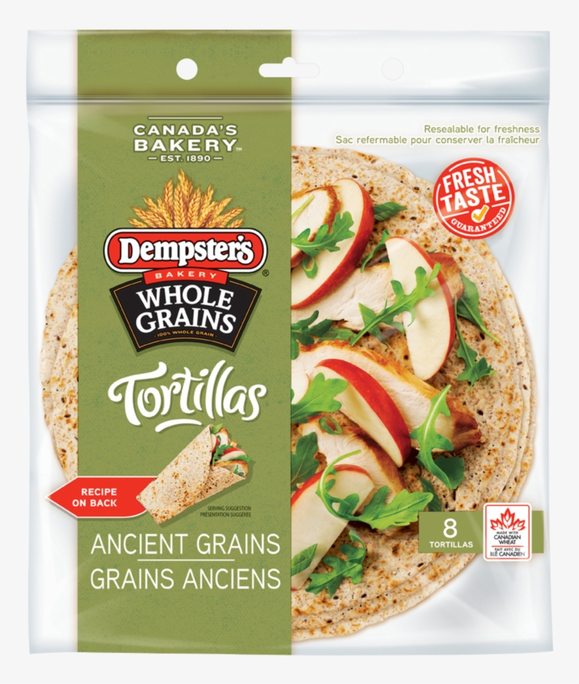 Dempster's® Ancient Grains - Dempster's Ancient Grains Tortilla, transparent png download