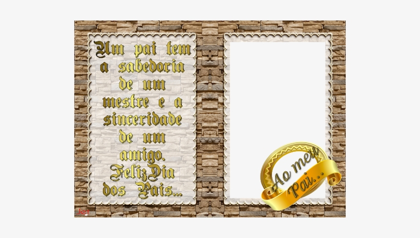 Molduras Dia Dos Pais P/ Fotos - Galinha Pintadinha, transparent png download