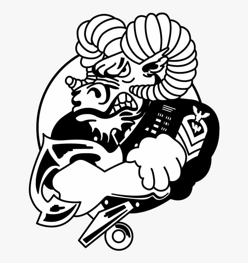 Cpo Goat Bw - All Men Are Created Equal But Only Tees, transparent png download