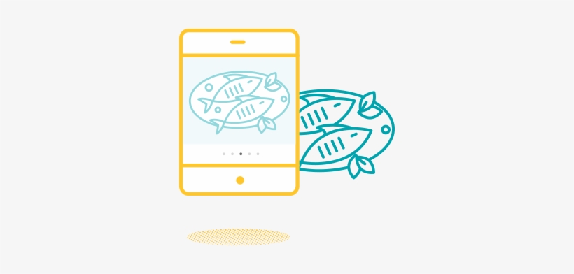 Icon Of Ipad Showing A Seafood Menu Item - Seafood, transparent png download