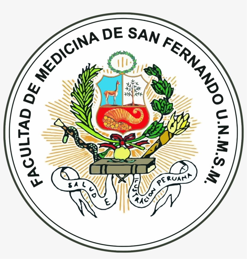 Facultad De Medicina "san Fernando" - Facultad De Medicina Unmsm Insignia, transparent png download