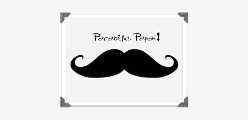 Dia Dos Pais Postado Em Dicas - Moustache Stickers, transparent png download