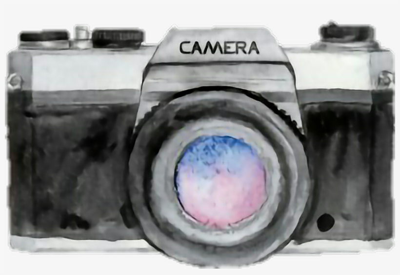Report Abuse - Transparent Tumblr Camera Sticker, transparent png download