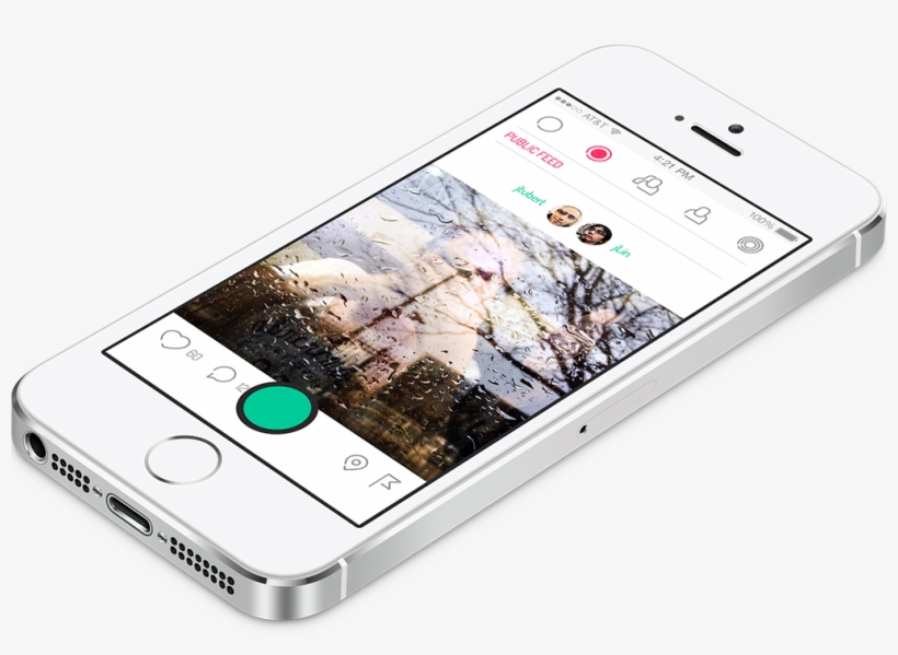 While We Usually Think Of Photography As A Personal - Integral Remote Selfie Disc, transparent png download
