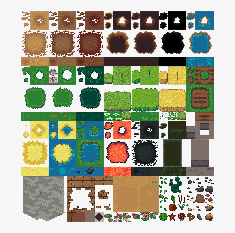 Preview - Terrain Tileset, transparent png download